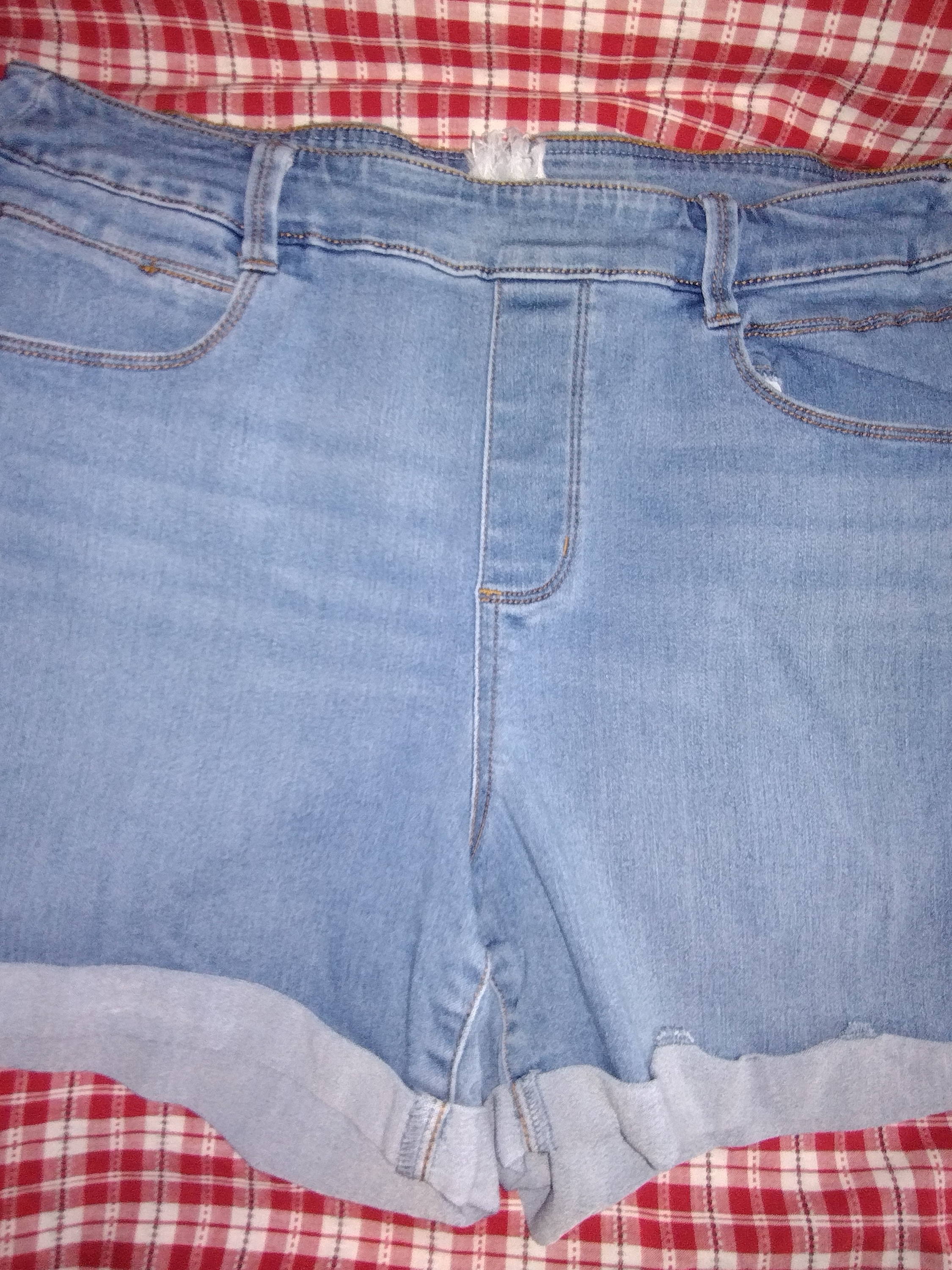 Light Blue Women's Denim Jean Shorts